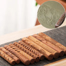 10-piece pottery texture roller set