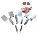 11-piece pottery texture clip set
