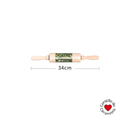Solid Wood Clay Roller – Professional Pottery Slab Rolling Pin (20–45cm)