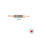 Solid Wood Clay Roller – Professional Pottery Slab Rolling Pin (20–45cm)