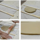 8-piece pottery thickness guide set