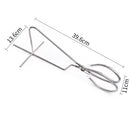 Adjustable 4-prong glazing tongs