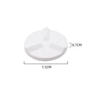 Alumina refractory support for pottery