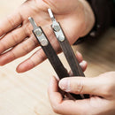 Ceramic trimming knife interchangeable blade
