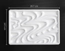 Ceramic underglaze painting tray