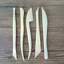 Ceramic wood handle carving tool set
