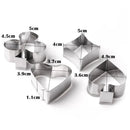 Clay cutting mold tools stainless steel