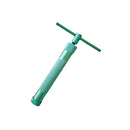 Clay extruder gun tool with discs for pottery