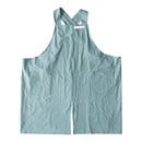 Cross-back pottery studio apron