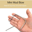 Mini Clay Trimming Tool – Curved Pottery Cut & Scrape Tool (3 Models)