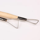 6-Piece Wooden Handle Clay & Wax Sculpting Tool Set – Pottery Carving Tools