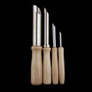 4-Piece Stainless Steel Circular Clay Cutting Set