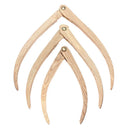 3-Piece Pottery Calipers Set – Ceramic Clay Measuring Tools (8″, 10″, 12″)