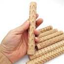 Art Wood Texture Roller for Clay – Ceramic Surface Texture Tool