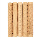 Art Wood Texture Roller for Clay – Ceramic Surface Texture Tool