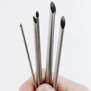 6-Piece Stainless Steel Clay Cutting & Hole Punching Tool Set