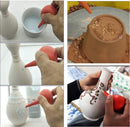 Pottery Glaze Balls – Kiln Support Spheres for Fully Glazed Pieces (S/M/L)