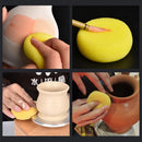 2-Piece Pottery Water-Absorbing Sponge Set – Clay Moisture Control Tools