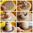 Wood Fiber Ceramic Drying Board – Round Clay Drying Support (12–40cm)
