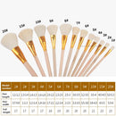 Ceramic Moisturizing & Surface Sweep Brush Set – Pottery Tools for Clay Preparation