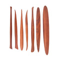 Mahogany ceramic carving tools