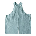 Mint green artist apron with pockets