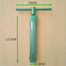 Pottery extruder for clay cords and shapes