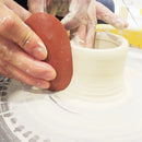 Pottery smoothing and shaping tools for clay