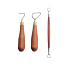 Tungsten Steel Loop Tool – Mahogany Handle