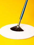 Soft Fan Brush for Pottery – Professional Glaze Tool
