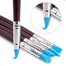 5-Piece Silicone Head Clay Sculpting Tool Set – Flexible Pottery Shapers