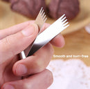 11-Piece Pottery Texture Clip Set – Clay Surface Pattern Tools