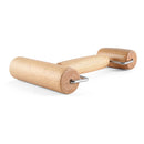 Double-Headed Wooden Clay Roller – Pottery Flattening & Modeling Tool
