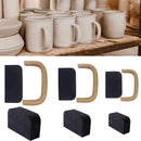Ceramic Mug Handle Mold Set – 12 Pottery Handle Templates