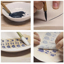 7-Piece Pottery Hydrating Brush Set – Ceramic Surface & Moisture Control Tools