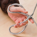 Stainless Steel Ceramic Glazing Tongs – Professional Pottery Dipping Tool (3 Models)