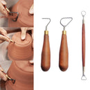 Tungsten Steel Loop Tool – Mahogany Handle
