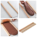 8-Piece Wooden Clay Slab Guide Set