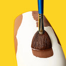 Soft Fan Brush for Pottery – Professional Glaze Tool