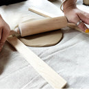 8-Piece Wooden Clay Thickness Guide Set – Precision Slab Building Tools