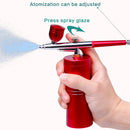 Portable USB Ceramic Glaze Spray Gun – Professional Pottery Airbrush System
