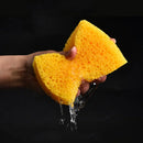 Square precision pottery sponge