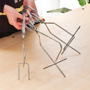 Stainless steel ceramic glazing tongs
