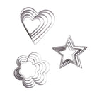 Stainless steel clay mold set for ceramics