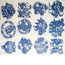 Underglaze decoration transfer paper for ceramics
