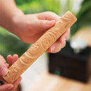 Wooden clay texture roller